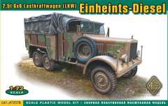 Einheints-Diesel Pritschenwagen (2,5t 6x6 LKW) ACE