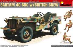BANTAM 40 BRC с британским экипажем MiniArt