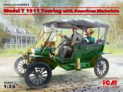 Model T 1911 Touring c американскими автолюбителями ICM