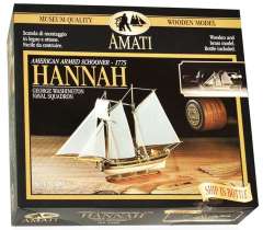 Шхуна Hannah (корабль в бутылке) Amati