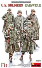 Солдаты США в дождевиках MiniArt