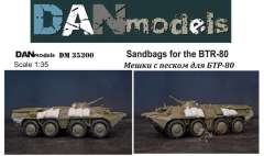 DANmodels Мешки с песком для БТР-80 (смола) 