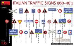35637 Итальянские дорожные знаки 1930-40 годов MiniArt
