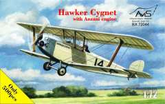Hawker Cygnet с мотором Anzani Avis