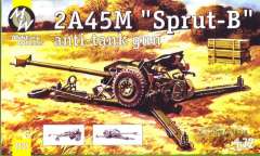 7231 125-мм противотанковая пушка 2А45М Спрут-Б Military Wheels