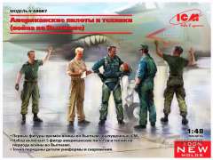 48087 Американские пилоты и техники во Вьетнаме ICM