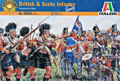 6058 Британская и шотландская пехота (Наполеоновские войны) Italeri