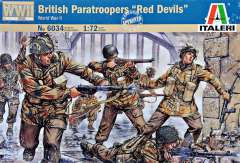 6034 Британские десантники 2МВ (Красные Дьяволы) Italeri