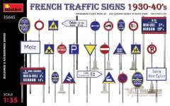 35645 Французские дорожные знаки 1930-40-х годов MiniArt