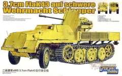 37-мм зенитная пушка FlaK 43 на шасси Wehrmacht Schlepper Great Wall Hobby
