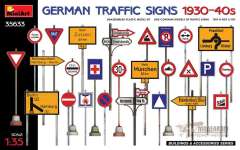 35633 Немецкие дорожные знаки 30-40-х годов MiniArt