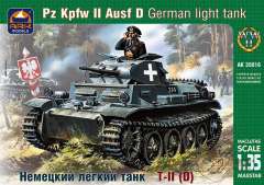 Немецкий легкий танк Pz.II Ausf.D ARK Models