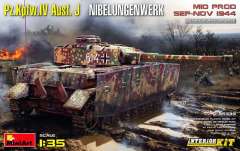 Pz.IV Ausf.J Nibelungenwerk с интерьером MiniArt