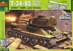 Танк Т-34-85 образца 1945 года Micro Scale Design