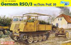 6684 Немецкий тягач RSO/03 с 50-мм противотанковой пушкой Pak.38 Dragon