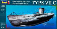05093 Немецкая подводная лодка Type VIIC, 2МВ