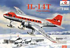 Самолет Ил-14Т Полярная авиация Amodel