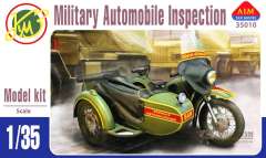 35010 Мотоцикл военной автоинспекции