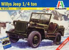3721 Армейский джип США Willys ¼ ton, 2МВ