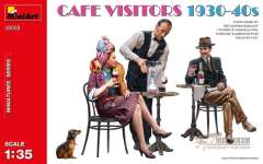 Фигуры посетителей кафе 1930-1940-х годов MiniArt