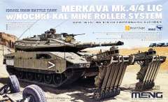 Танк Mekava MK.4/4LIC с минным тралом Nochri-Kal MENG