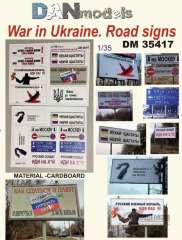 Война в Украине. Дорожные знаки №1 DANmodels