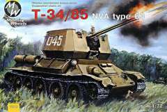 ЗСУ Т-34/85 тип 63 армии Серного Вьетнама модель 1:72