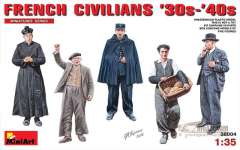 38004 Французские граждане 1930-40 годов MiniArt