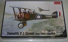 054 Sopwith F.1 Camel RAF two seat trainer Roden