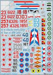 48002 Опознавательные знаки для МиГ-21