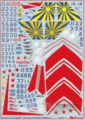 72027 Знаки маркировки для Су-27 Русские Витязи