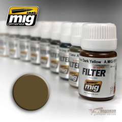 Эмалевый фильтр A-MIG-1504: коричневый на желтый пустынный