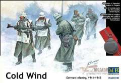 35103 Холодная зима. Немецкая пехота 1941-42 год Master Box