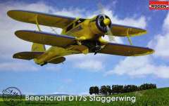 Самолет Beechcraft D17S Staggerwing Roden