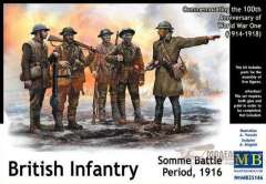35146 Британские солдаты, битва на Сомме 1916 год Master Box