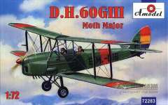 Самолет-биплан De Havilland DH.60GIII Moth Major Amodel 