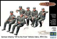 35137 Немецкая пехота в кузове Master Box