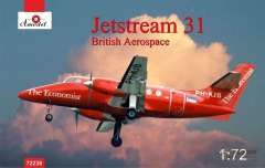 Jetstream 31 British airliner Amodel