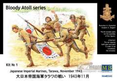 3542 Японский морской десант, Тарава 1943 год Master Box
