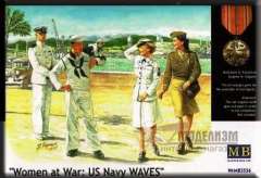 3556 Женщины на войне. Работницы ВМС США Master Box