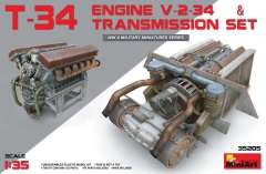 Двигатель V-2-34 с трансмиссией для Т-34