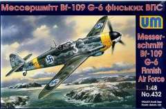 Самолет Мессершмитт Bf-109G-6 финских ВВС UM