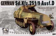 Sd.Kfz.251/9 Ausf.D Kanonenwagen (поздний) AFV-Club
