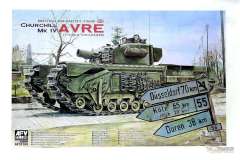 Танк Churchill Mk.IV Avre AFV-Club 