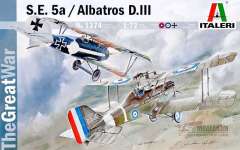 1374 S.E.5a и Albatros D.III Italeri