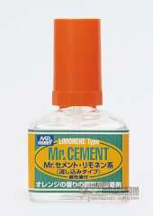Клей Mr. Cement Gunze Sangyo MC130 с запахом лимона, 40 мл
