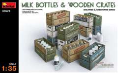 35573 Молочные бутылки с ящиками MiniArt