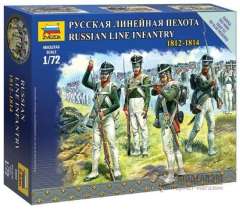 6808 Русская линейная пехота 1812-1814 год Zvezda