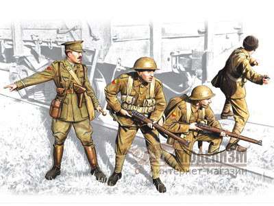 35301 Британская пехота 1917–18 год ICM. Картинка №1