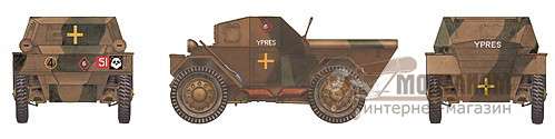 Бронеавтомобиль Dingo Mk.1a с экипажем MiniArt. Картинка №2